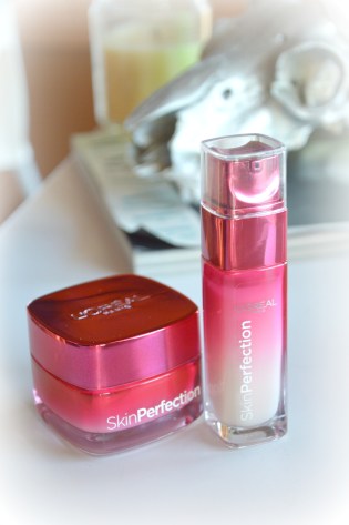 loreal skin perfection serum and day cream